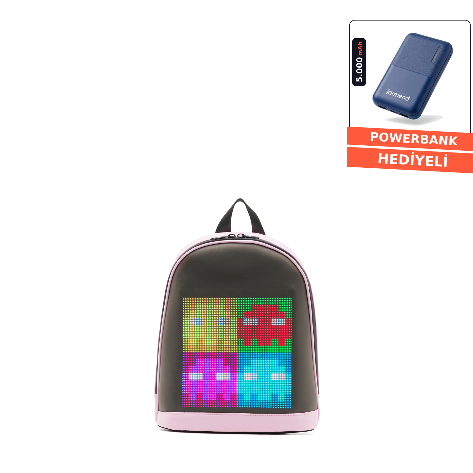 Pixel Mini — LED Ekranlı Akıllı Sırt Çantası