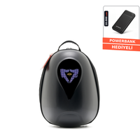 Meteor — LED Ekranlı Motosiklet Sırt Çantası