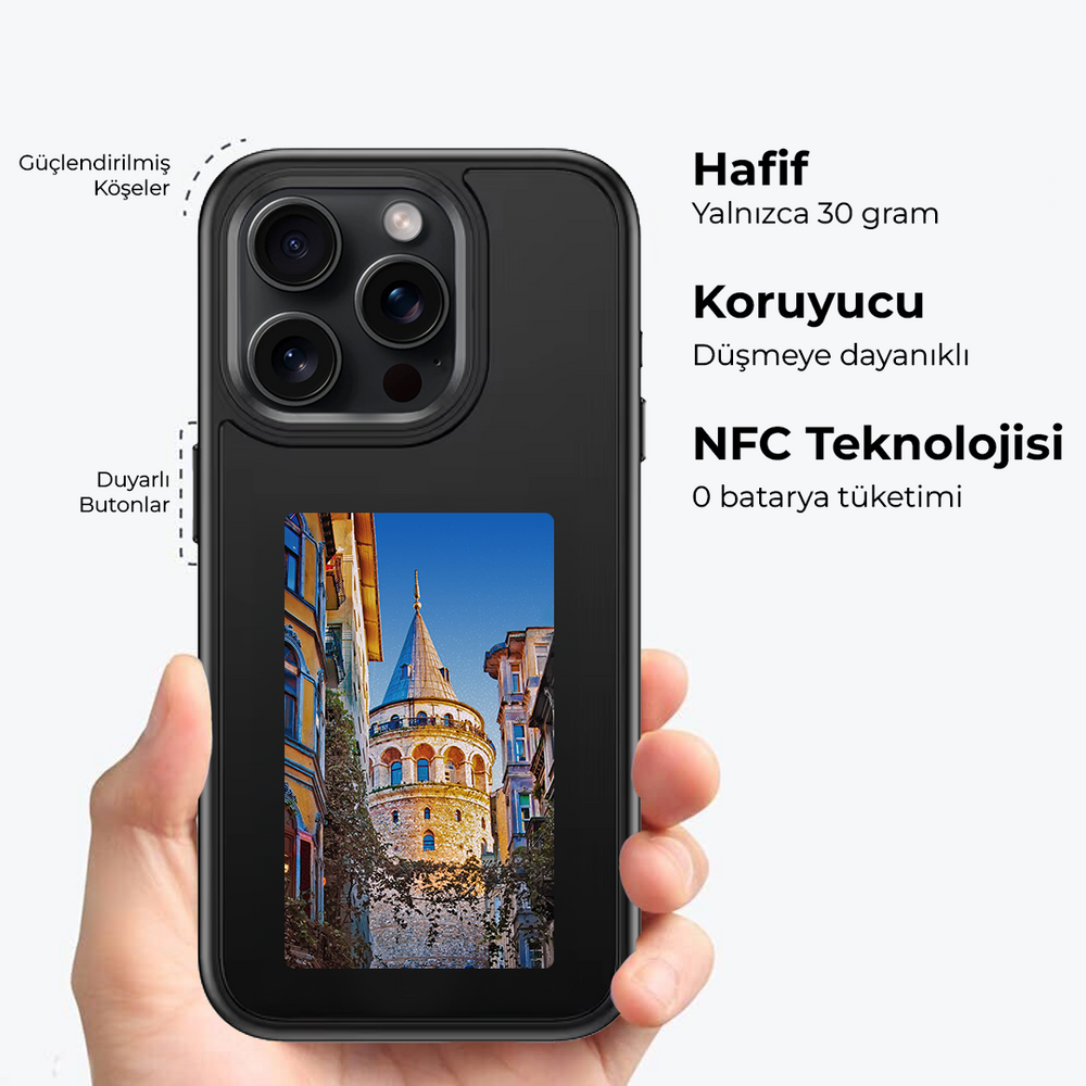 NFC Akıllı Kılıf - Kişiselleştirilebilir iPhone Kılıfı