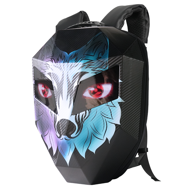 Lone Wolf LED Motorcu Çantası - Büyük Boy