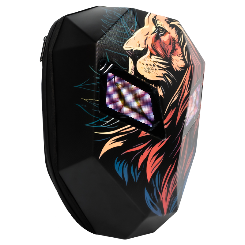Lion King LED Motorcu Çantası - Büyük Boy