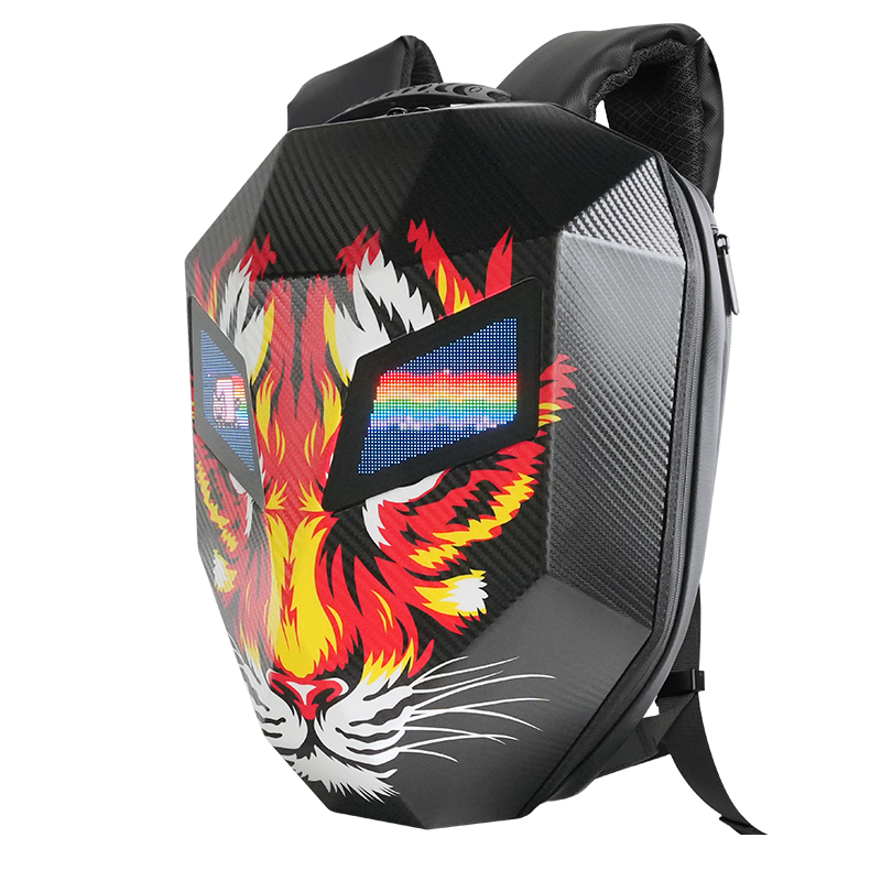 Fire Tiger LED Motorcu Çantası - Büyük Boy