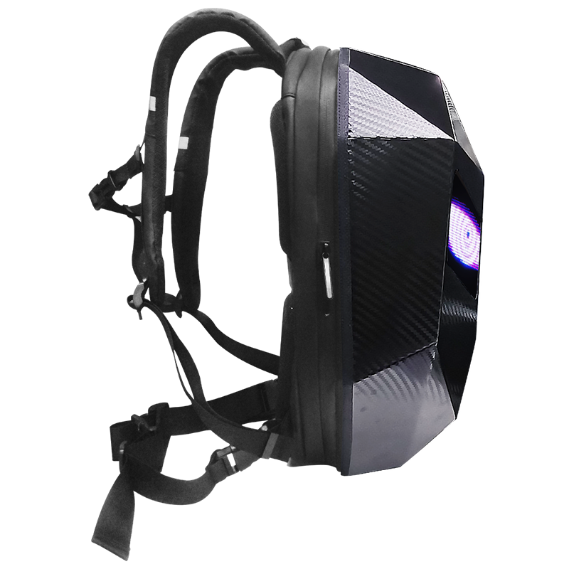 Black Knight LED Motorcu Çantası - Büyük Boy