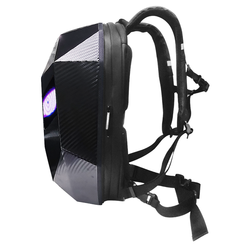 Black Knight LED Motorcu Çantası - Büyük Boy