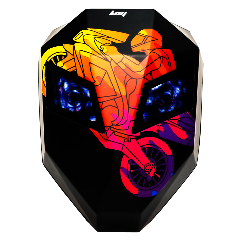 California Dream LED Motorcu Çantası - Büyük Boy