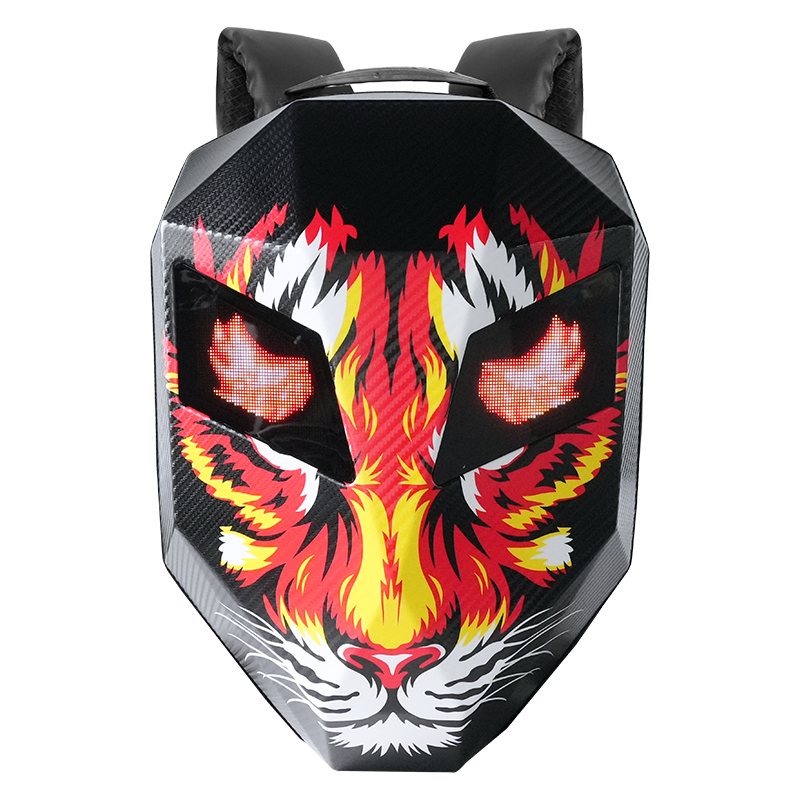 Fire Tiger LED Motorcu Çantası - Büyük Boy